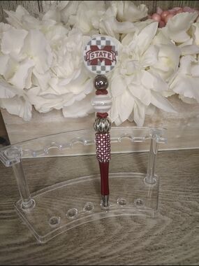 MSU Bulldogs Beaded Decorative Pen